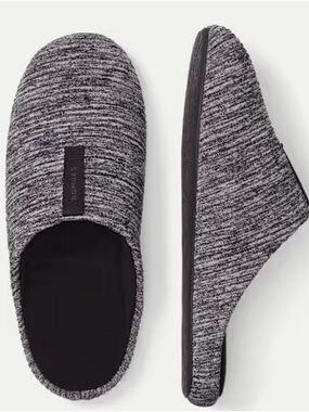 Bombas Men's Knit Slip-On Loafers in Charcoal Gray